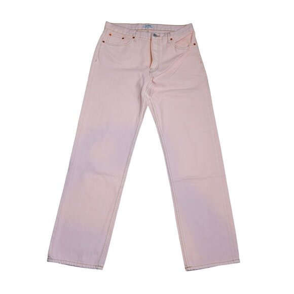 RE/DONE Jeans 70's Stovepipe Pink Women's Size 29 NWT - Picture 1 of 10